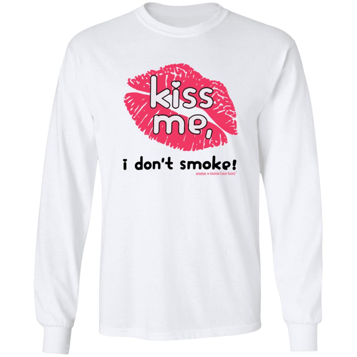 Kiss Me I Don't Smoke Shirt Haley Williams - Teechipus