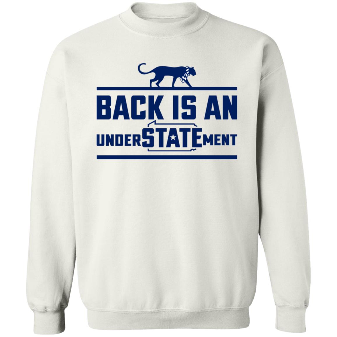 Barstool Penn State Hoodie Back Is Understatement Shirt - Teechipus