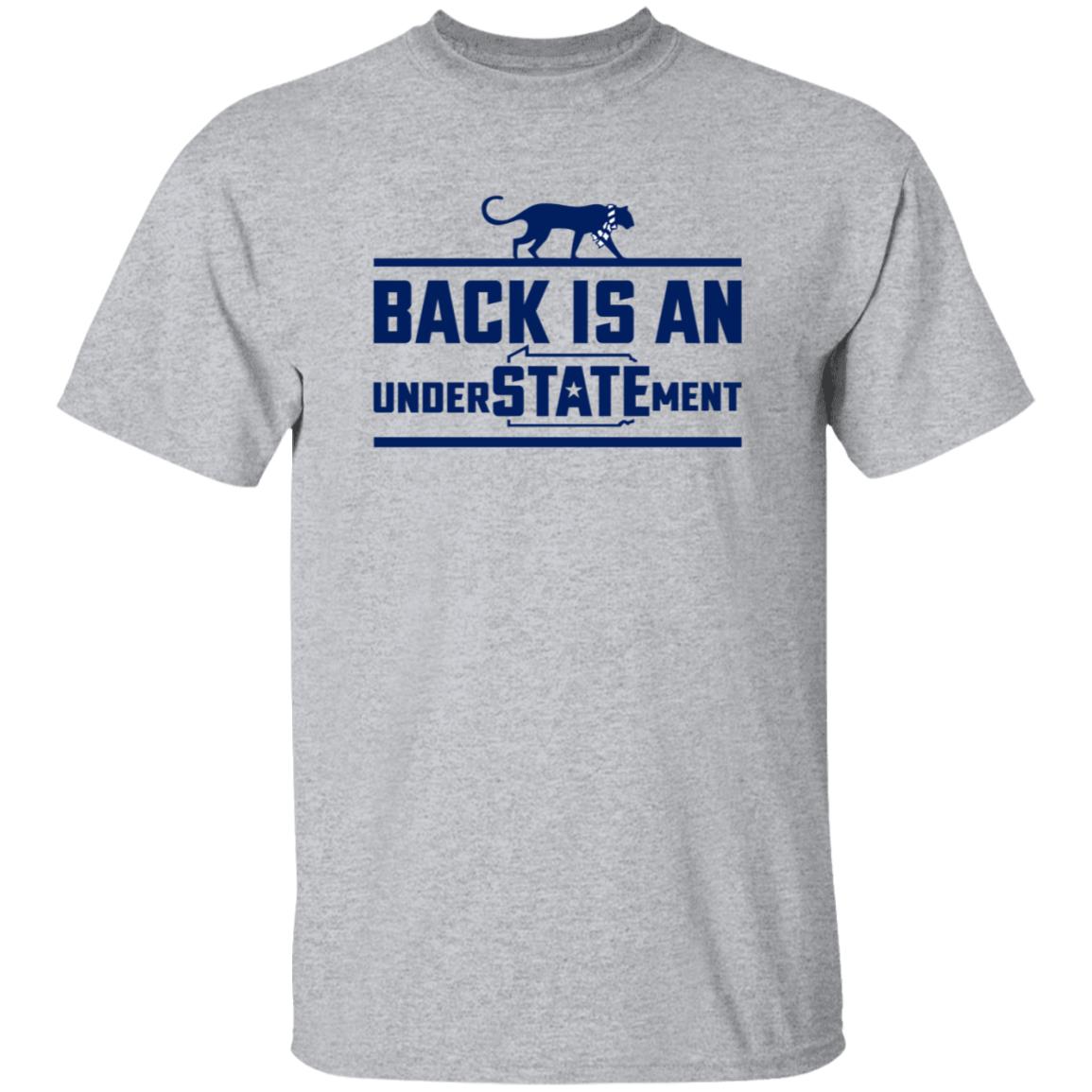 Barstool Penn State Hoodie Back Is Understatement Shirt - Teechipus
