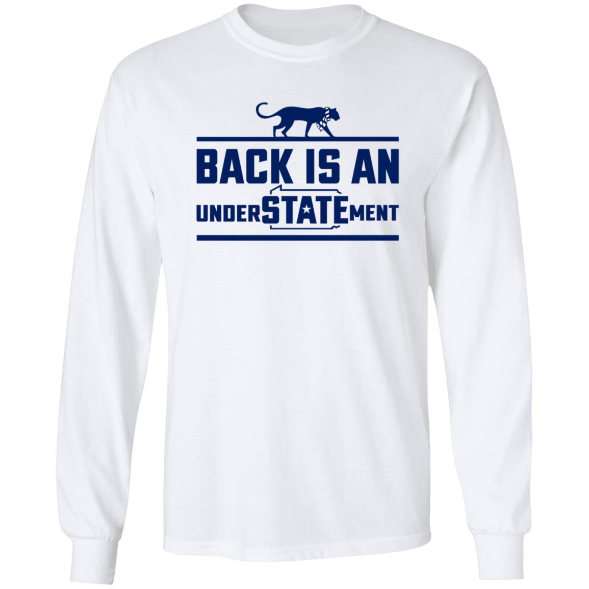 Barstool Penn State Hoodie Back Is Understatement Shirt - Teechipus