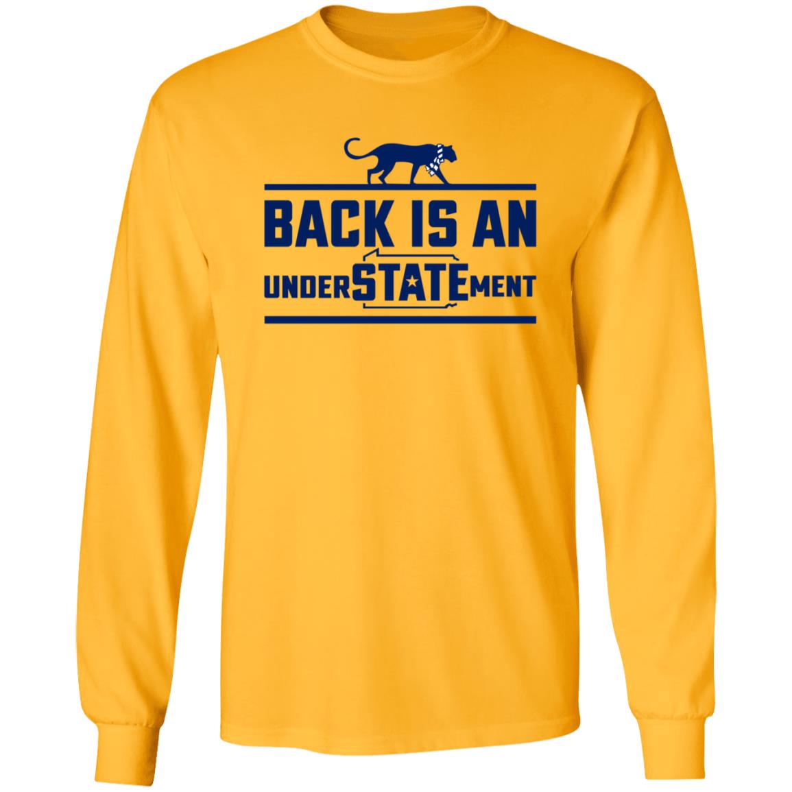 Barstool Penn State Hoodie Back Is Understatement Shirt - Teechipus