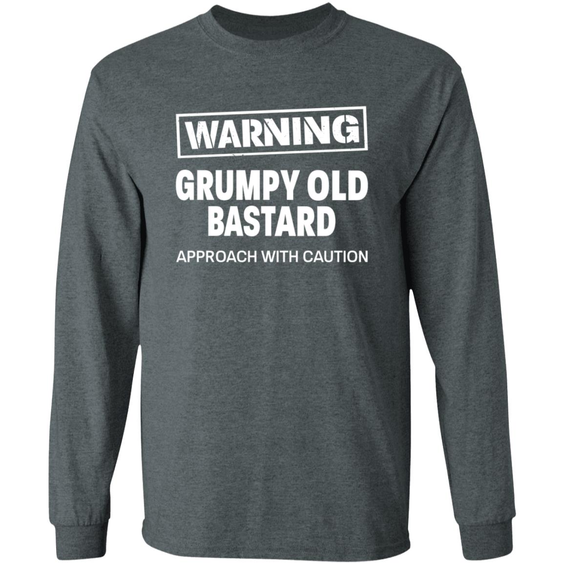 Warning Grumpy Old Bastard Approach With Caution Shirt Harold Smith Warning Grumpy Old Bastard Approach With Caution Shirt Hoodie Sweatshirt - Teechipus
