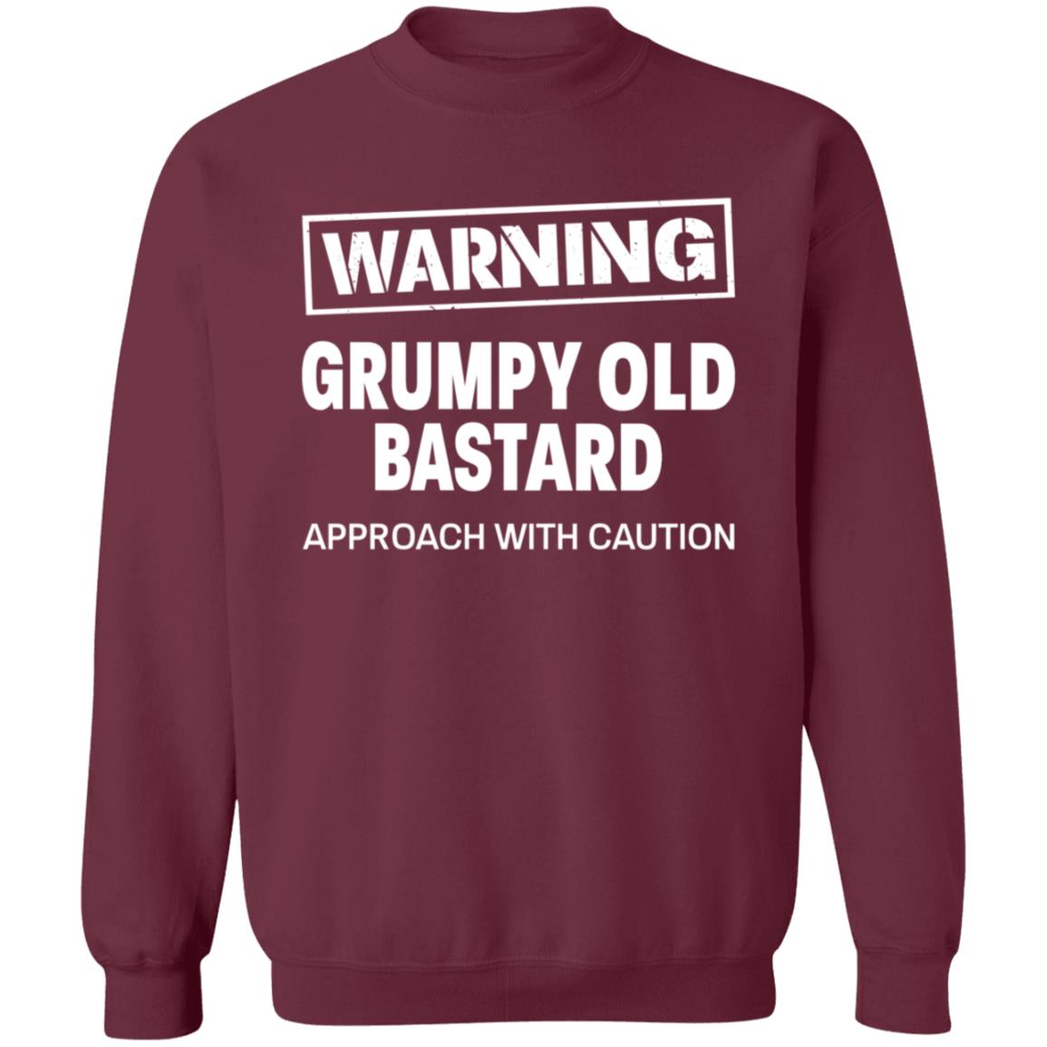 Warning Grumpy Old Bastard Approach With Caution Shirt Harold Smith Warning Grumpy Old Bastard Approach With Caution Shirt Hoodie Sweatshirt - Teechipus
