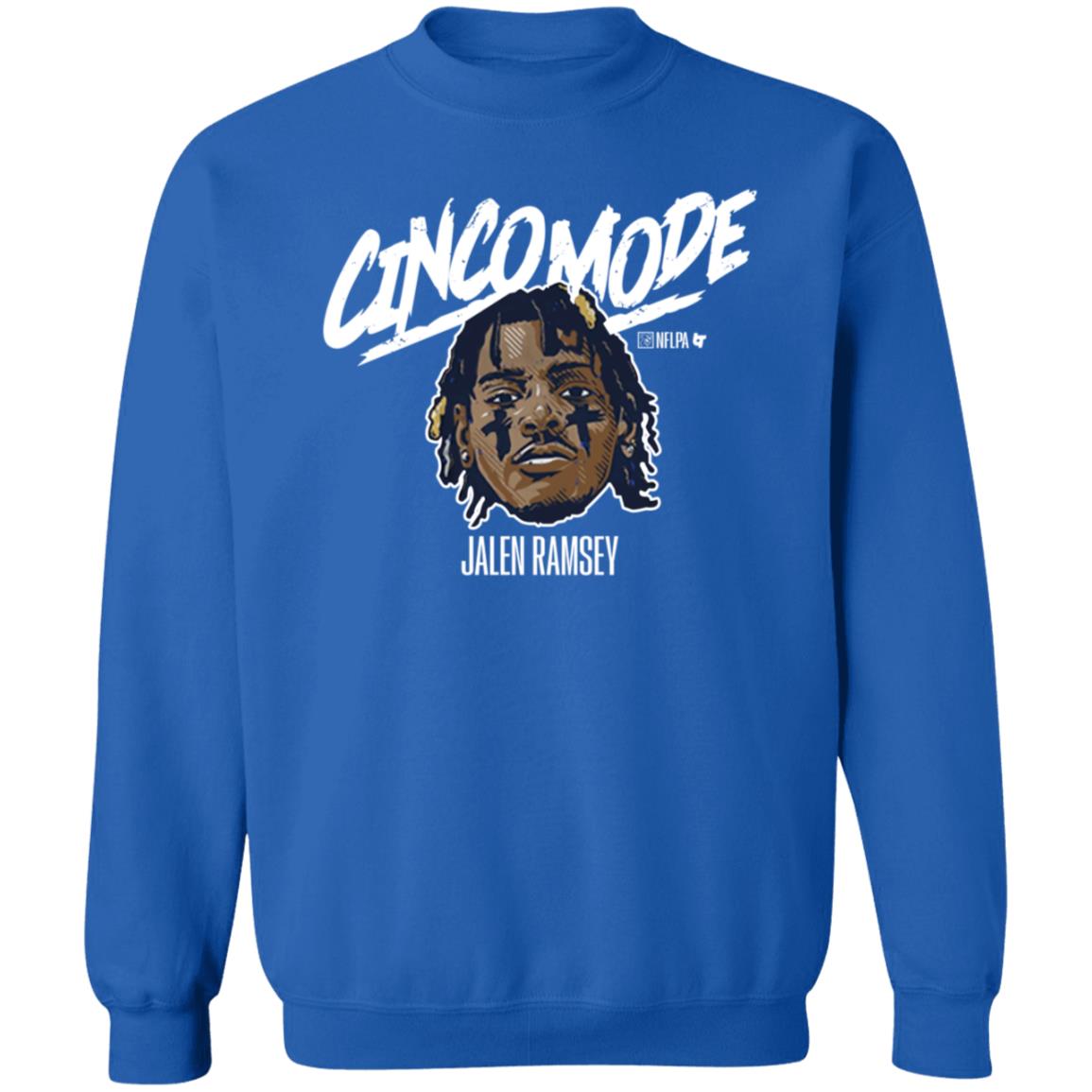 Jalen Ramsey Cinco Mode Shirt BreakingT Store Rams Fan Can Go ‘Cinco Mode’ With Jalen Ramsey Shirt Hoodie - Teechipus