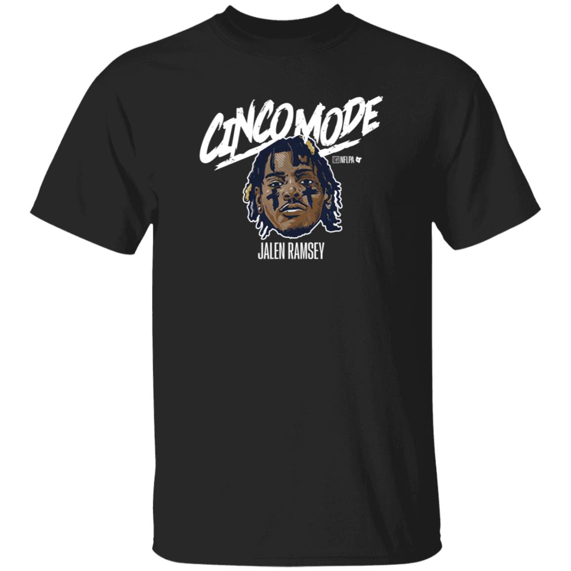 Jalen Ramsey Cinco Mode Shirt BreakingT Store Rams Fan Can Go ‘Cinco Mode’ With Jalen Ramsey Shirt Hoodie - Teechipus