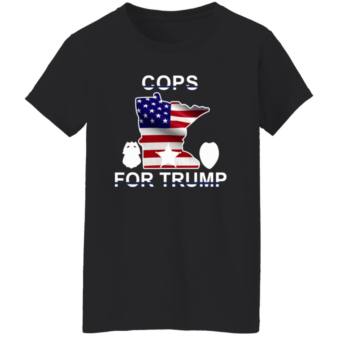 Cops For Trump Shirt Minneapolis Cops For Trump Shirt - Teechipus