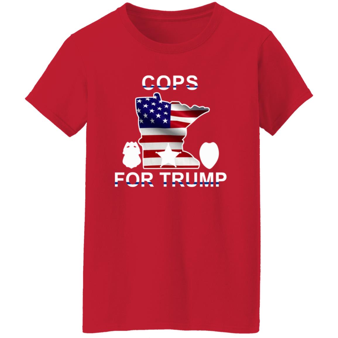 Cops For Trump Shirt Minneapolis Cops For Trump Shirt - Teechipus