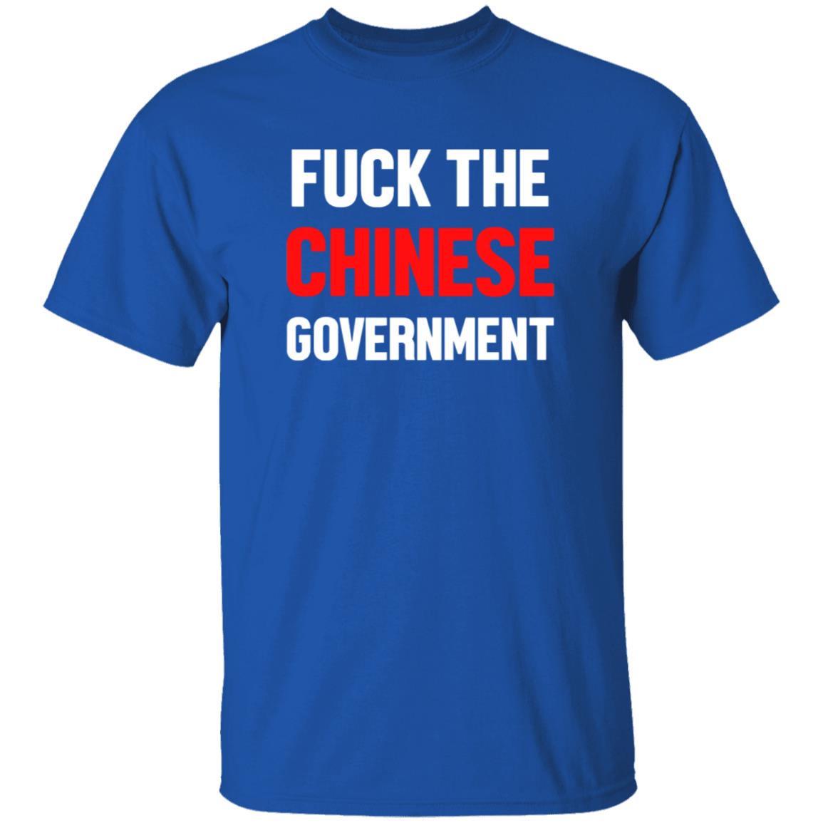 Fuck The Chinese Government Shirt Shirtnz Merch Fuck The Chinese Government Free hong Kong T Shirt - Teechipus