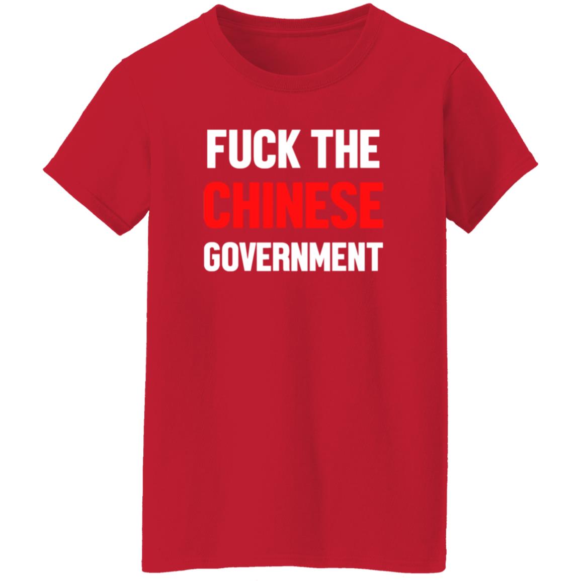 Fuck The Chinese Government Shirt Shirtnz Merch Fuck The Chinese Government Free hong Kong T Shirt - Teechipus