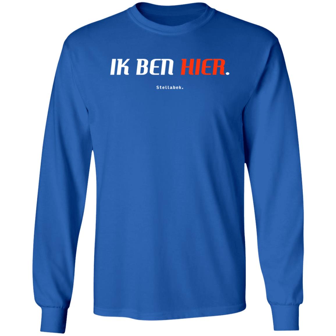 Ik Ben Hier Stellabek Shirt Noortje Van Lith Ik Ben Hier Stellabek Shirt Hoodie Sweatshirt - Teechipus