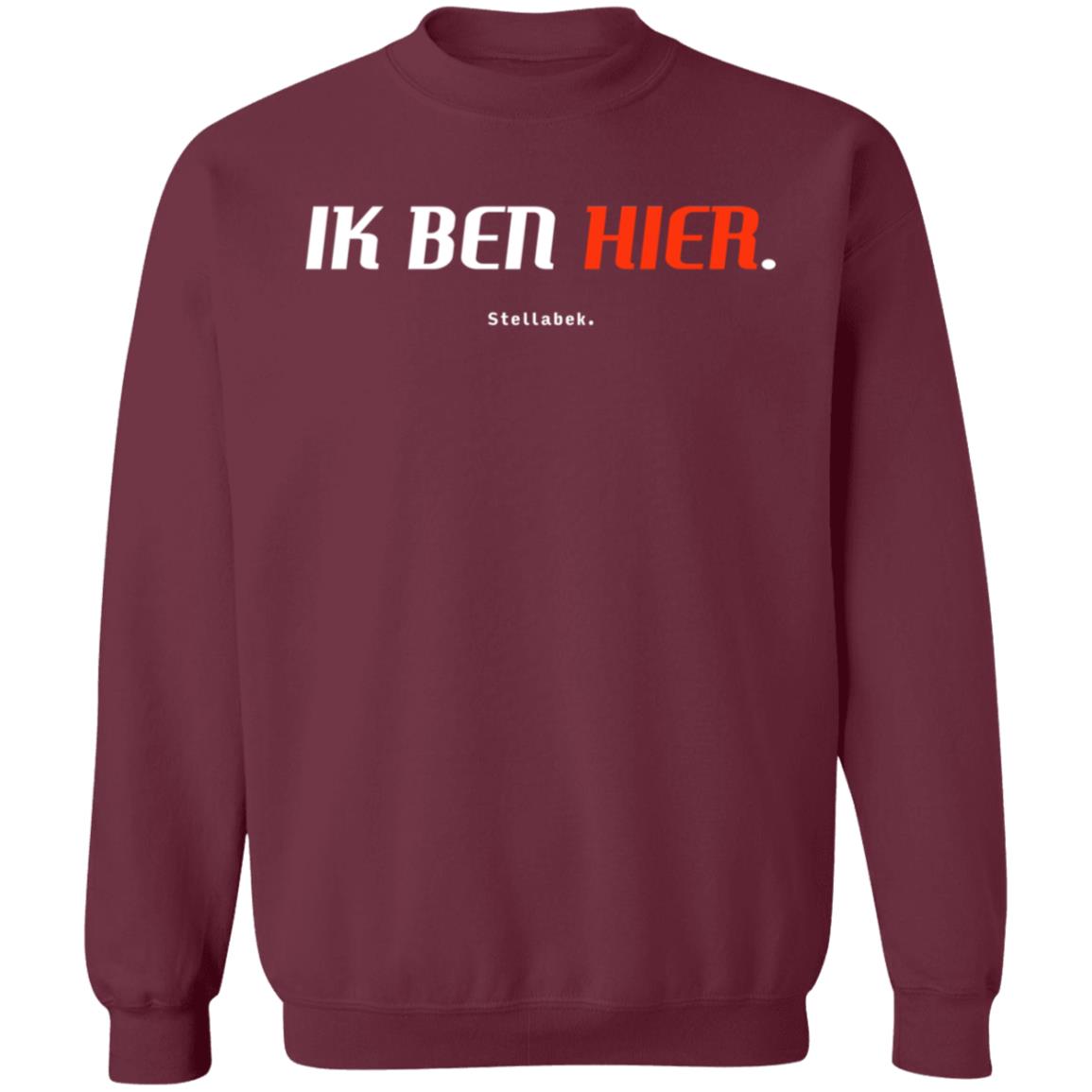 Ik Ben Hier Stellabek Shirt Noortje Van Lith Ik Ben Hier Stellabek Shirt Hoodie Sweatshirt - Teechipus