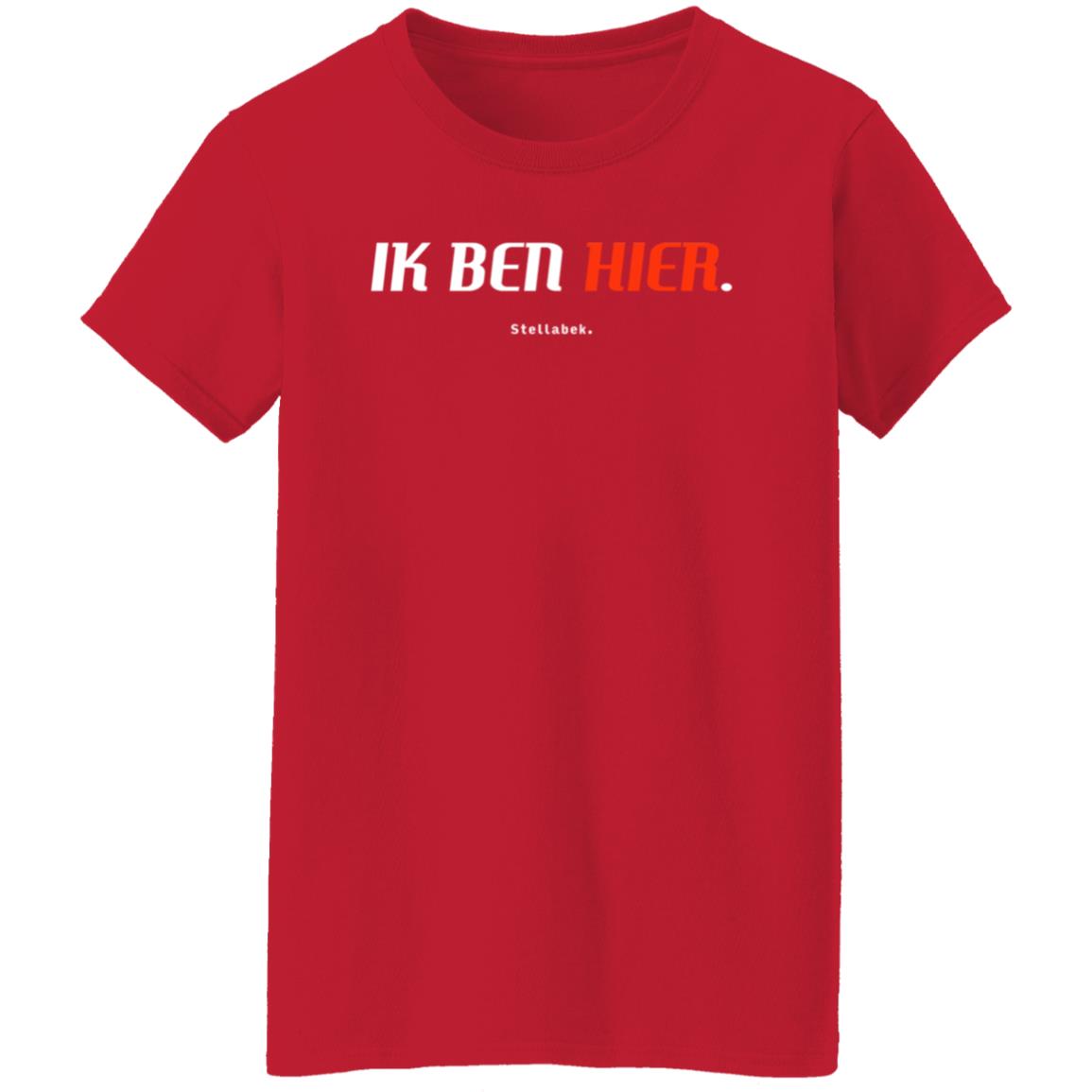 Ik Ben Hier Stellabek Shirt Noortje Van Lith Ik Ben Hier Stellabek Shirt Hoodie Sweatshirt - Teechipus