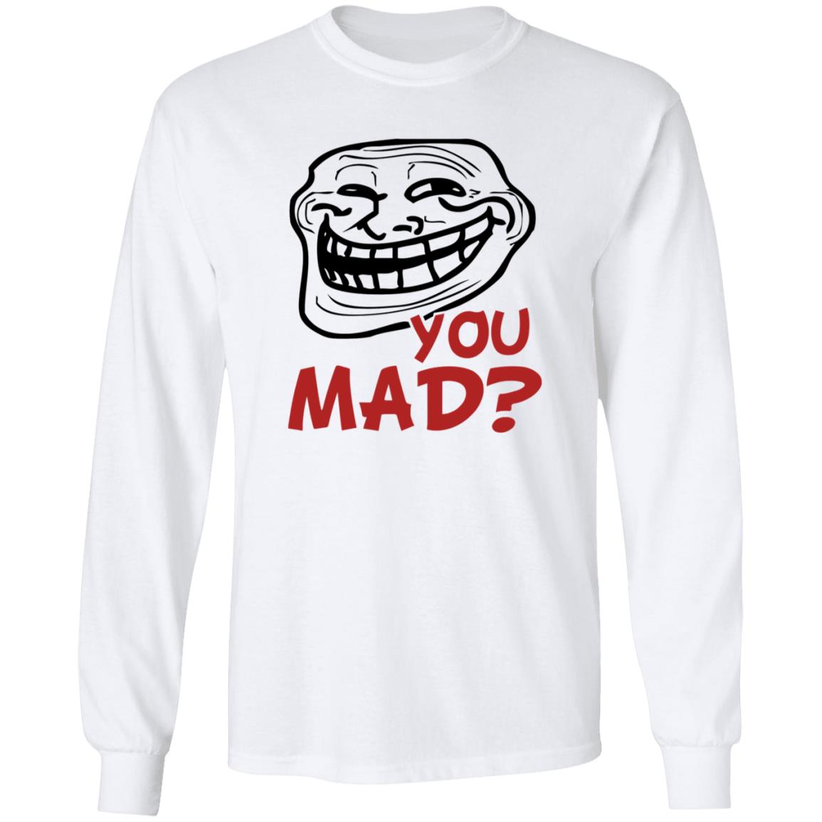 You Mad Shirt Face Comic You Mad Shirt Hoodie Sweatshirt - Teechipus