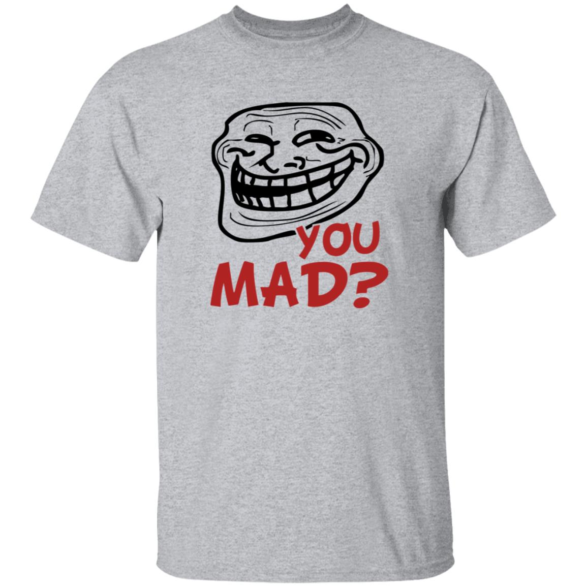 You Mad Shirt Face Comic You Mad Shirt Hoodie Sweatshirt - Teechipus