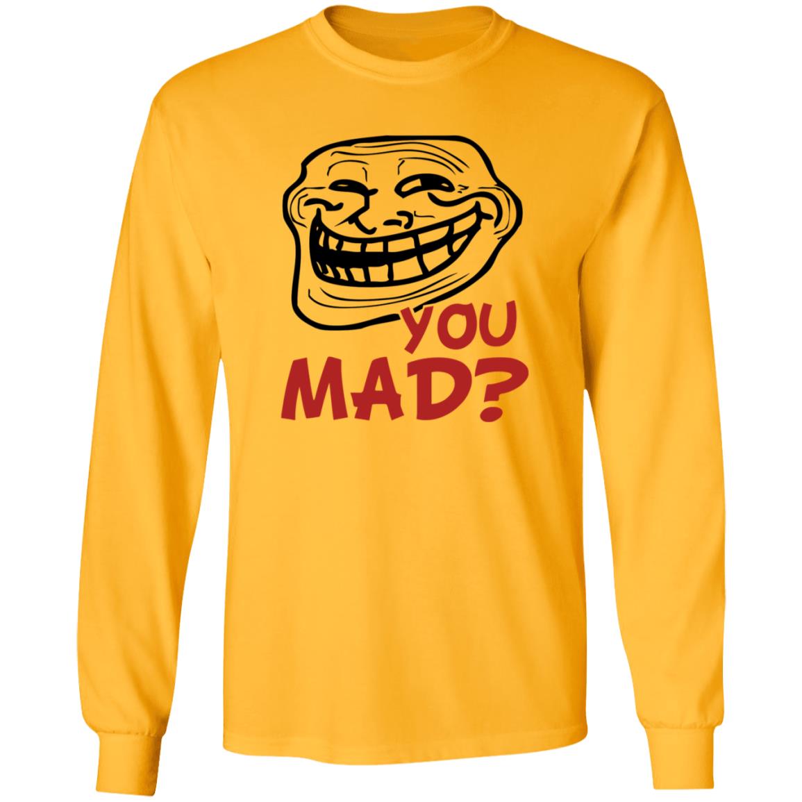 You Mad Shirt Face Comic You Mad Shirt Hoodie Sweatshirt - Teechipus