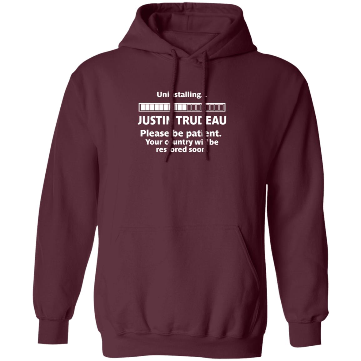 Uninstalling Justin Trudeau Shirt Canada Proud Store Uninstalling Justin Trudeau Shirt Hoodie Sweatshirt - Teechipus