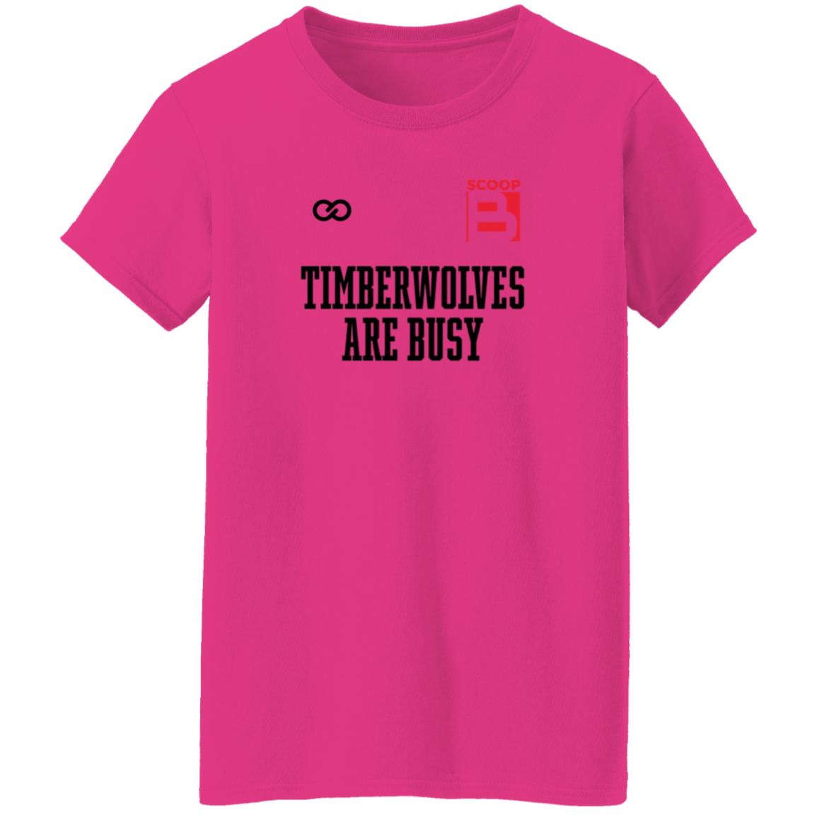Scoop B Timberwolves Are Busy Shirt Wooter Shop Scoop B Timberwolves Are Busy Shirt - Teechipus