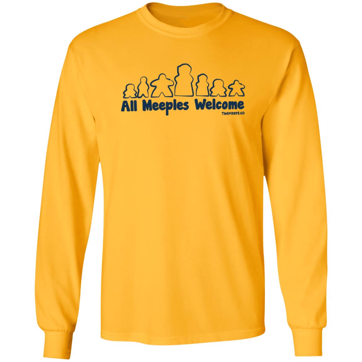 The Meeps Store All Meeples Welcome Shirt - Teechipus