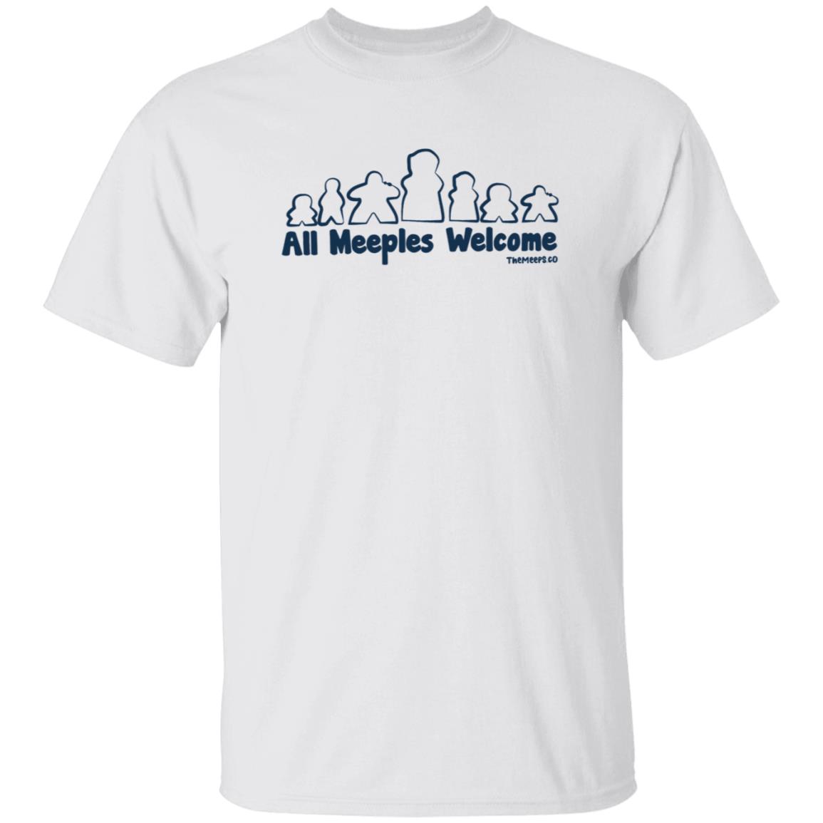 The Meeps Store All Meeples Welcome Shirt - Teechipus
