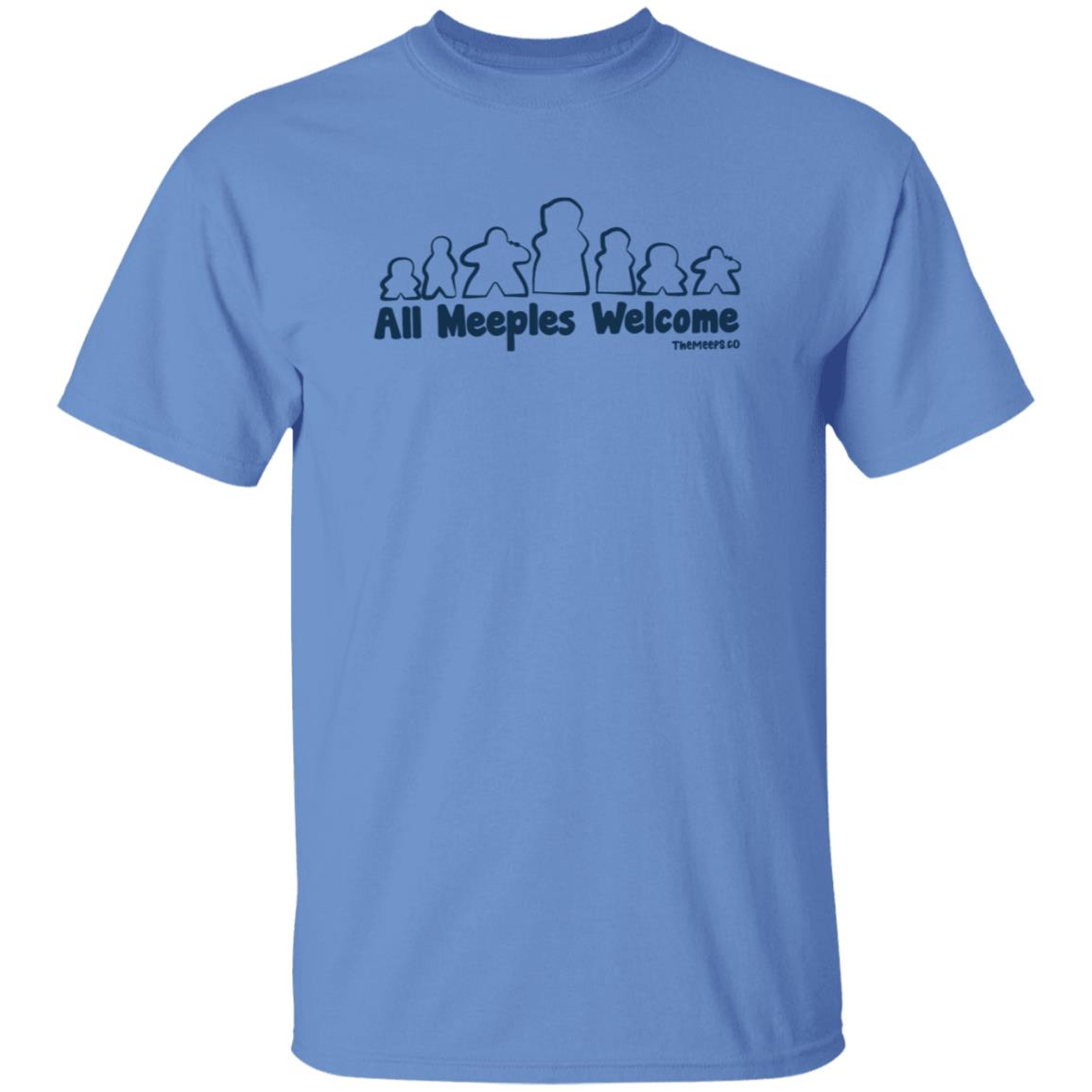 The Meeps Store All Meeples Welcome Shirt - Teechipus