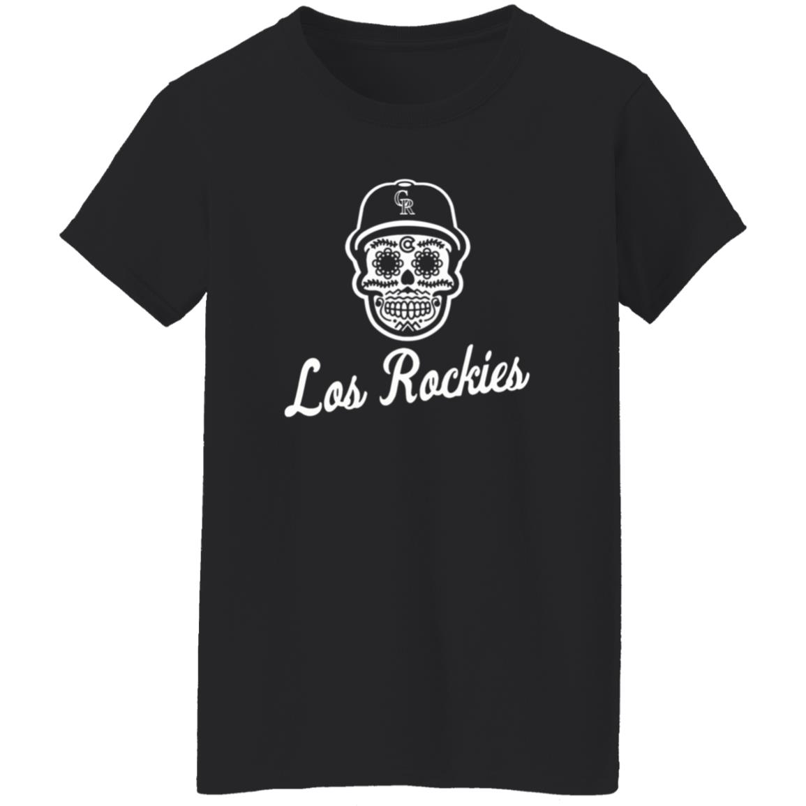 Los Rockies Shirt Colorado Rockies Los Rockies Calavera Shirt - Teechipus