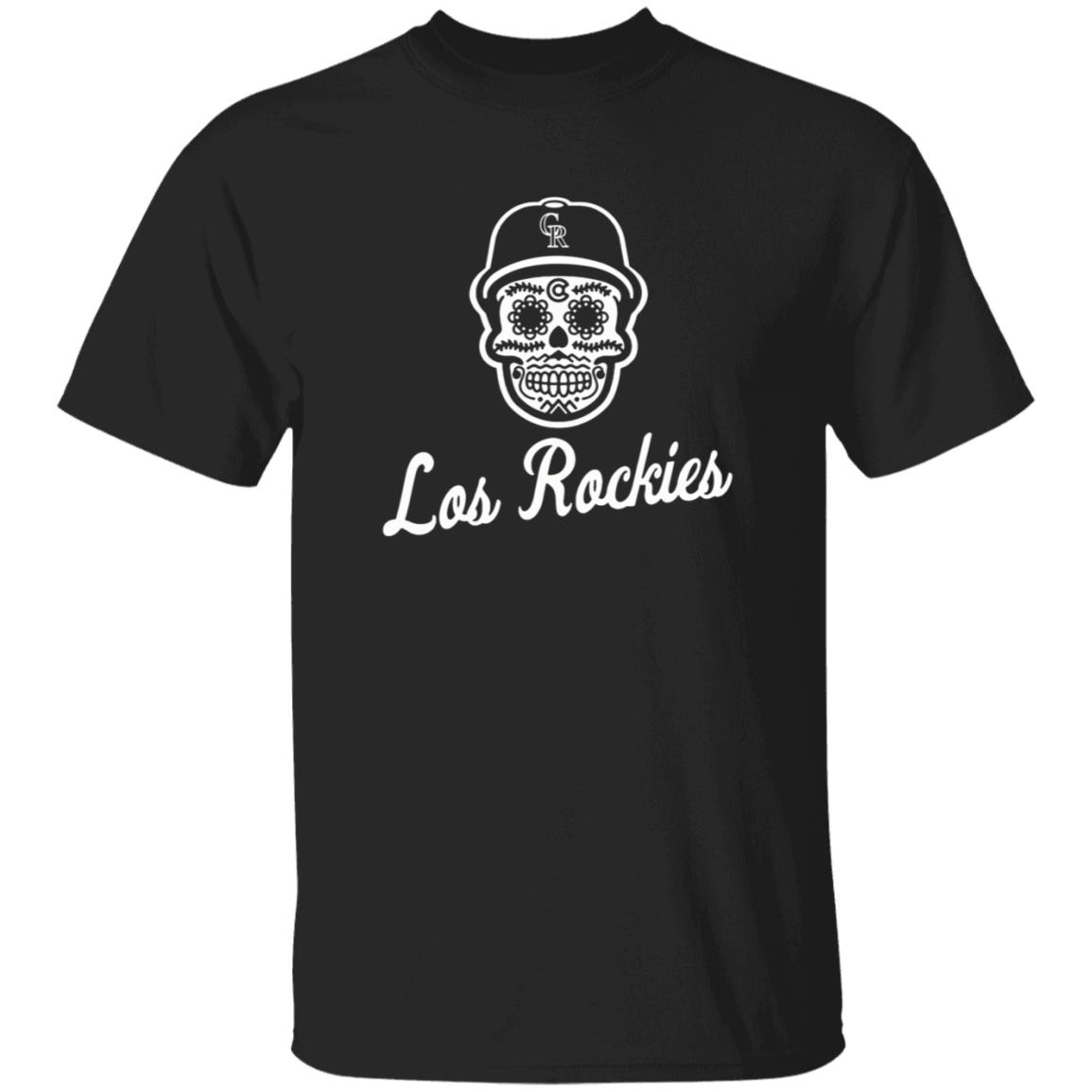 Los Rockies Shirt Colorado Rockies Los Rockies Calavera Shirt - Teechipus