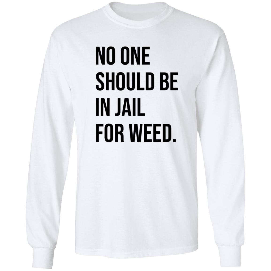 We Go High Shop No One Should Be In Jail For Weed Shirt Gisele Barreto Fetterman - Teechipus