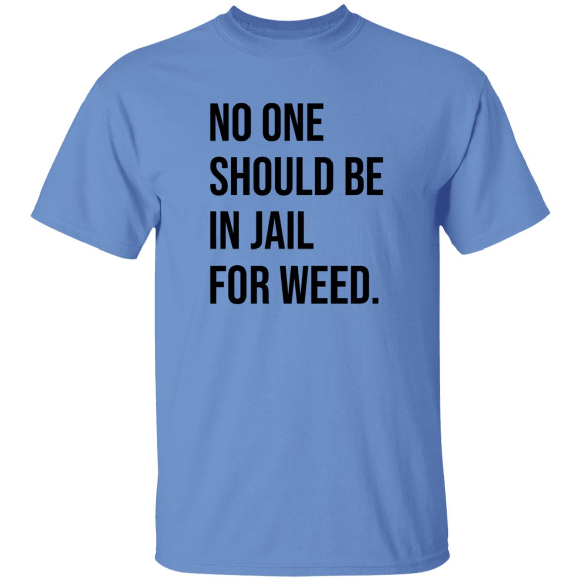 We Go High Shop No One Should Be In Jail For Weed Shirt Gisele Barreto Fetterman - Teechipus
