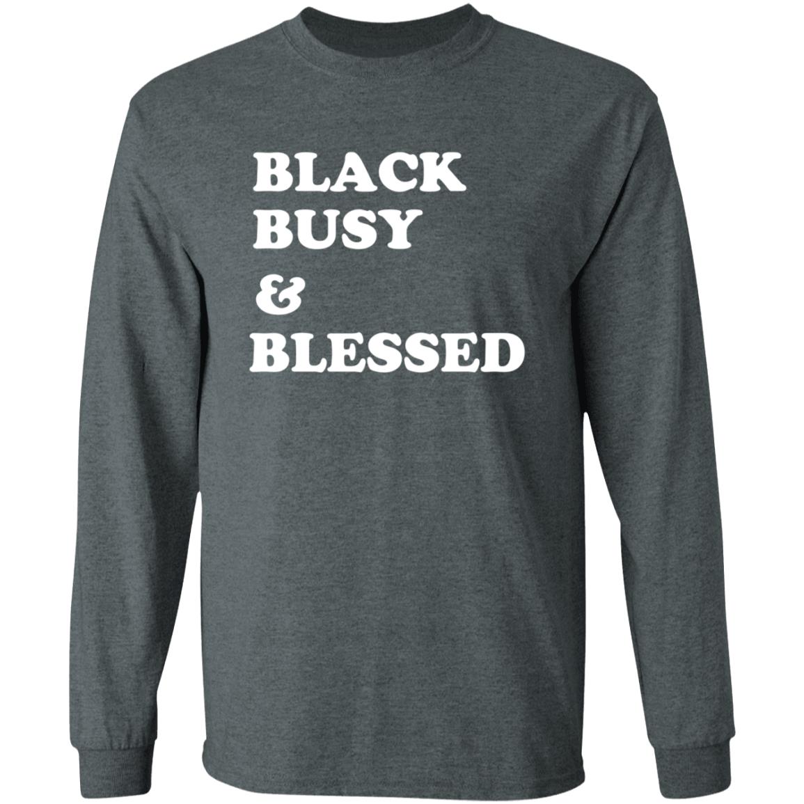 Black Busy And Blessed Shirt Brats Alter Ego Black Busy And Blessed Shirt Hoodie Sweatshirt - Teechipus