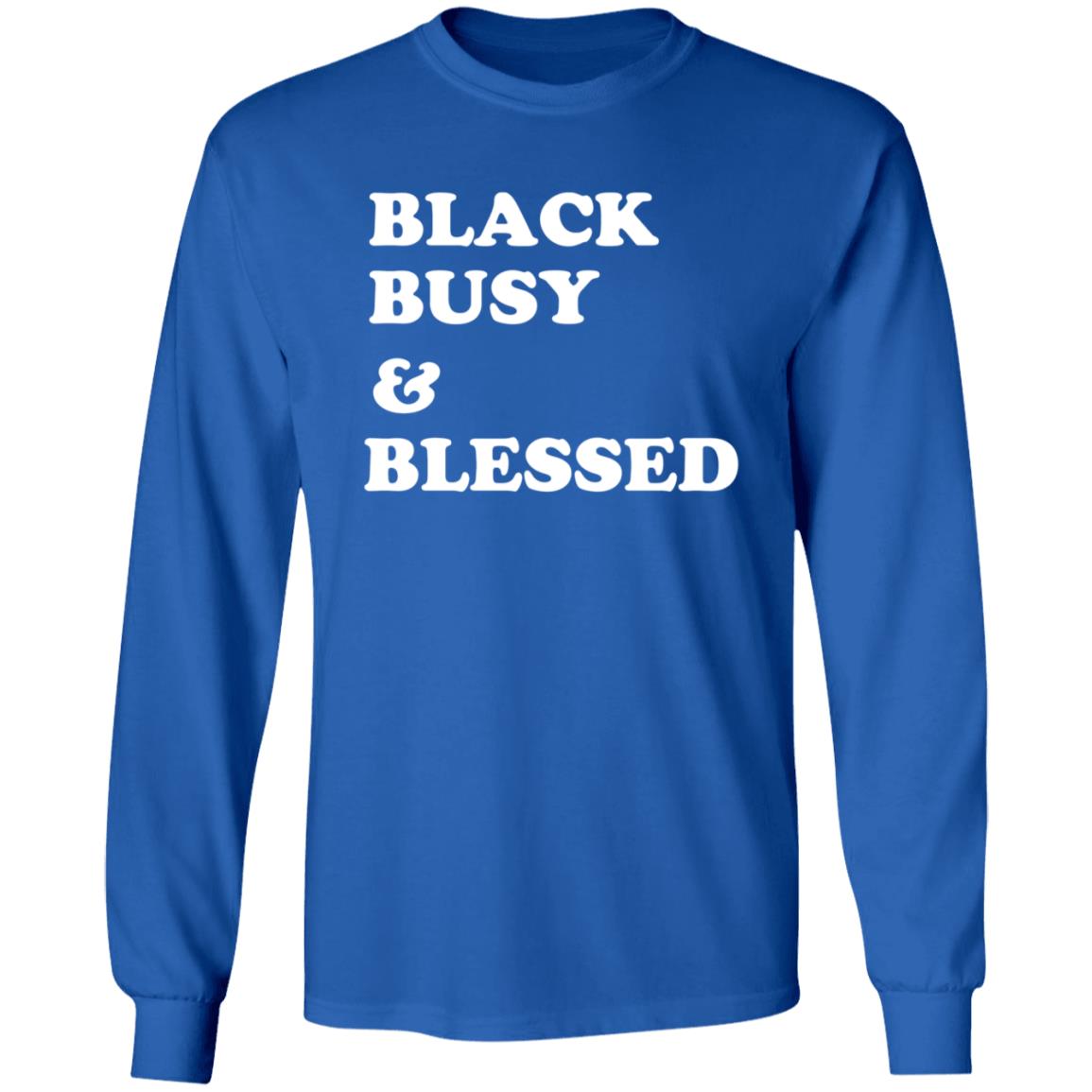 Black Busy And Blessed Shirt Brats Alter Ego Black Busy And Blessed Shirt Hoodie Sweatshirt - Teechipus