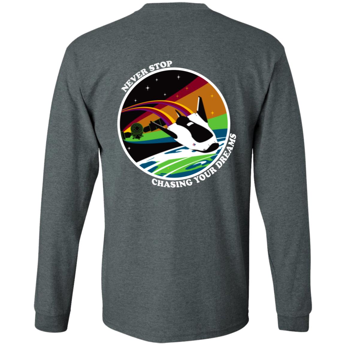 Never Stop Chasing Your Dreams Shirt Hoodie Sweatshirt - Teechipus