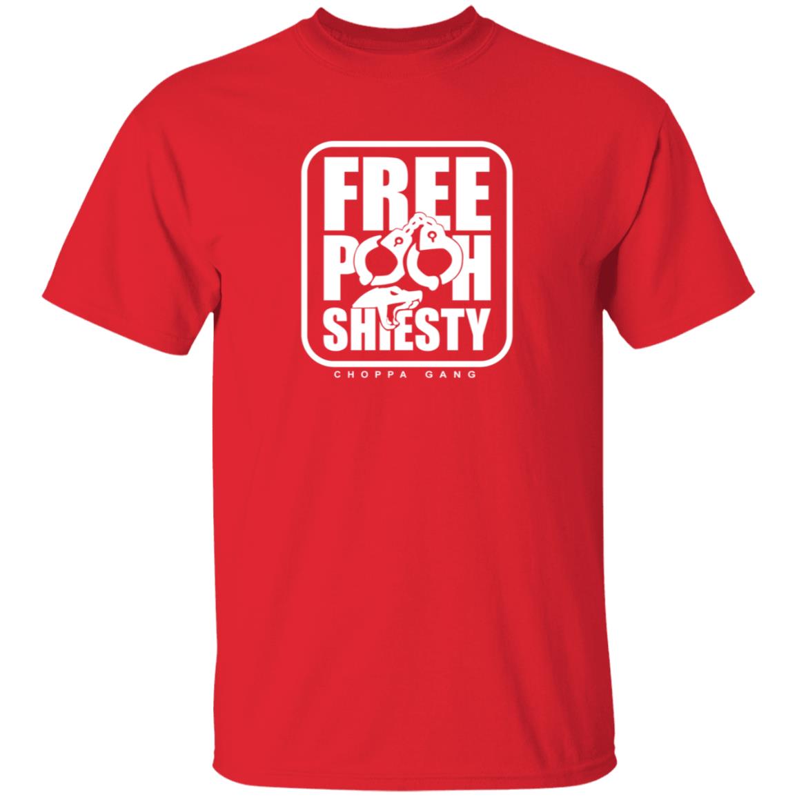 Free Pooh Shiesty Shirt Free Pooh Shiesty Choppa Gang Shirt Hoodie Sweatshirt - Teechipus
