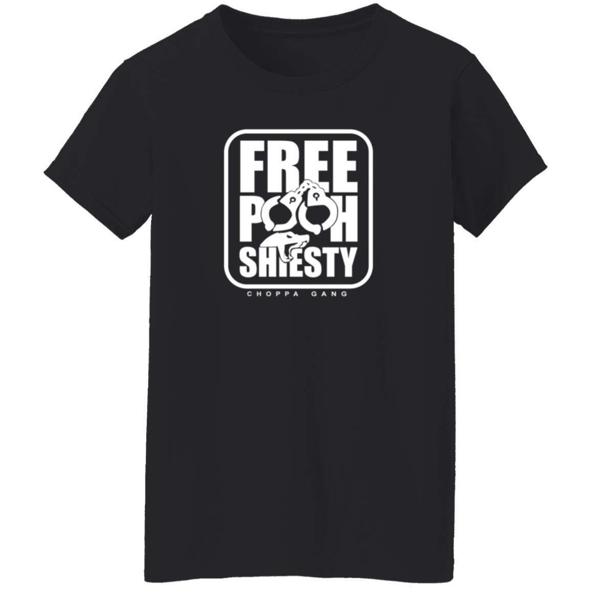 Free Pooh Shiesty Shirt Free Pooh Shiesty Choppa Gang Shirt Hoodie Sweatshirt - Teechipus