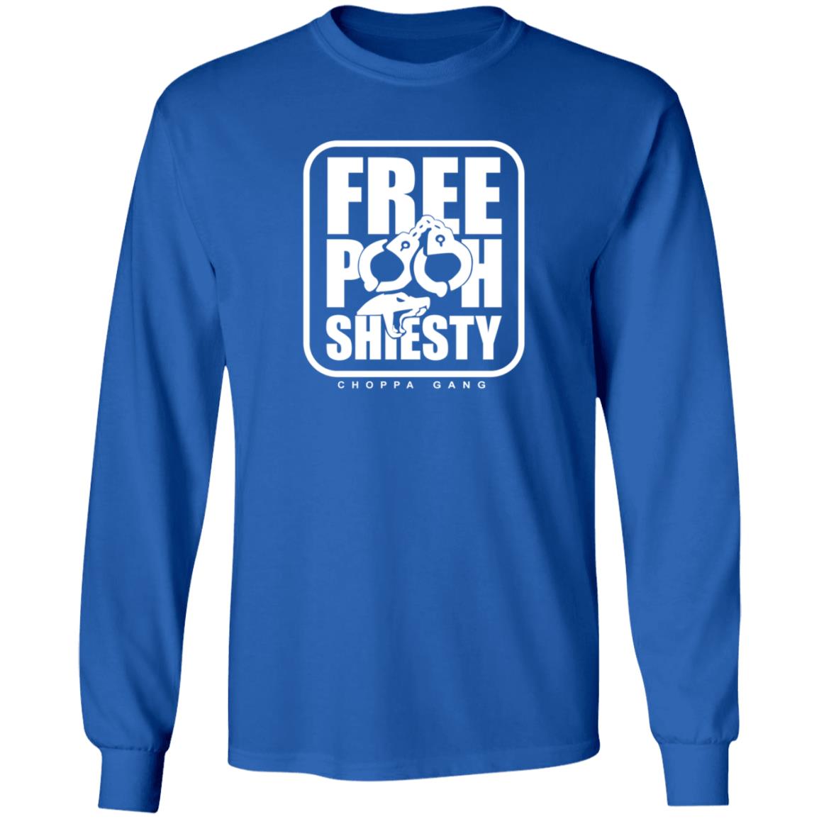 Free Pooh Shiesty Shirt Free Pooh Shiesty Choppa Gang Shirt Hoodie Sweatshirt - Teechipus