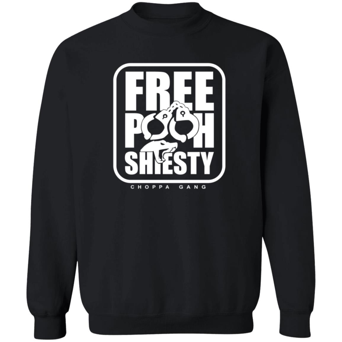 Free Pooh Shiesty Shirt Free Pooh Shiesty Choppa Gang Shirt Hoodie Sweatshirt - Teechipus