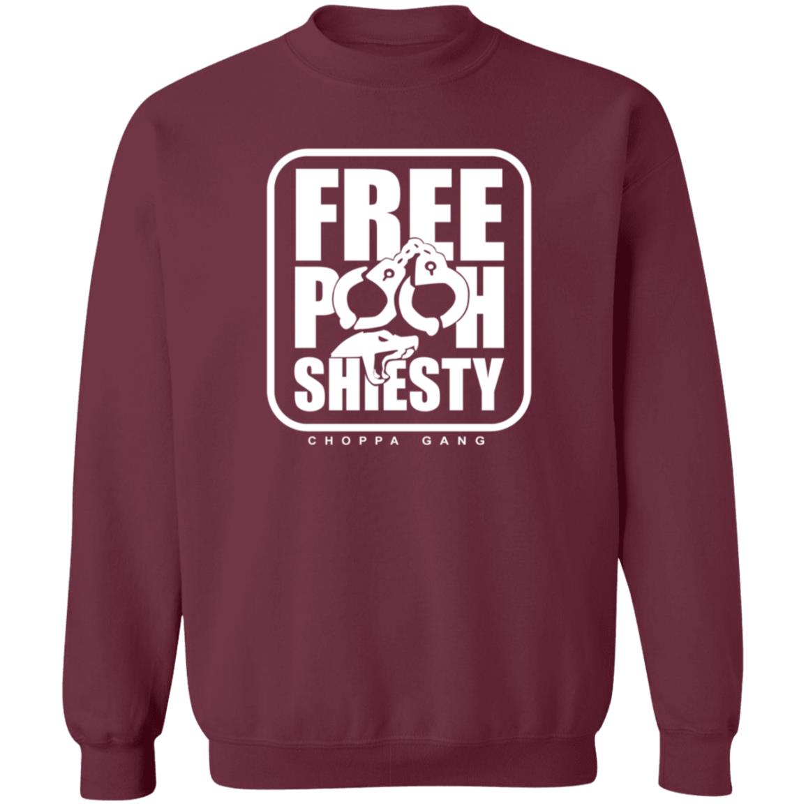 Free Pooh Shiesty Shirt Free Pooh Shiesty Choppa Gang Shirt Hoodie Sweatshirt - Teechipus