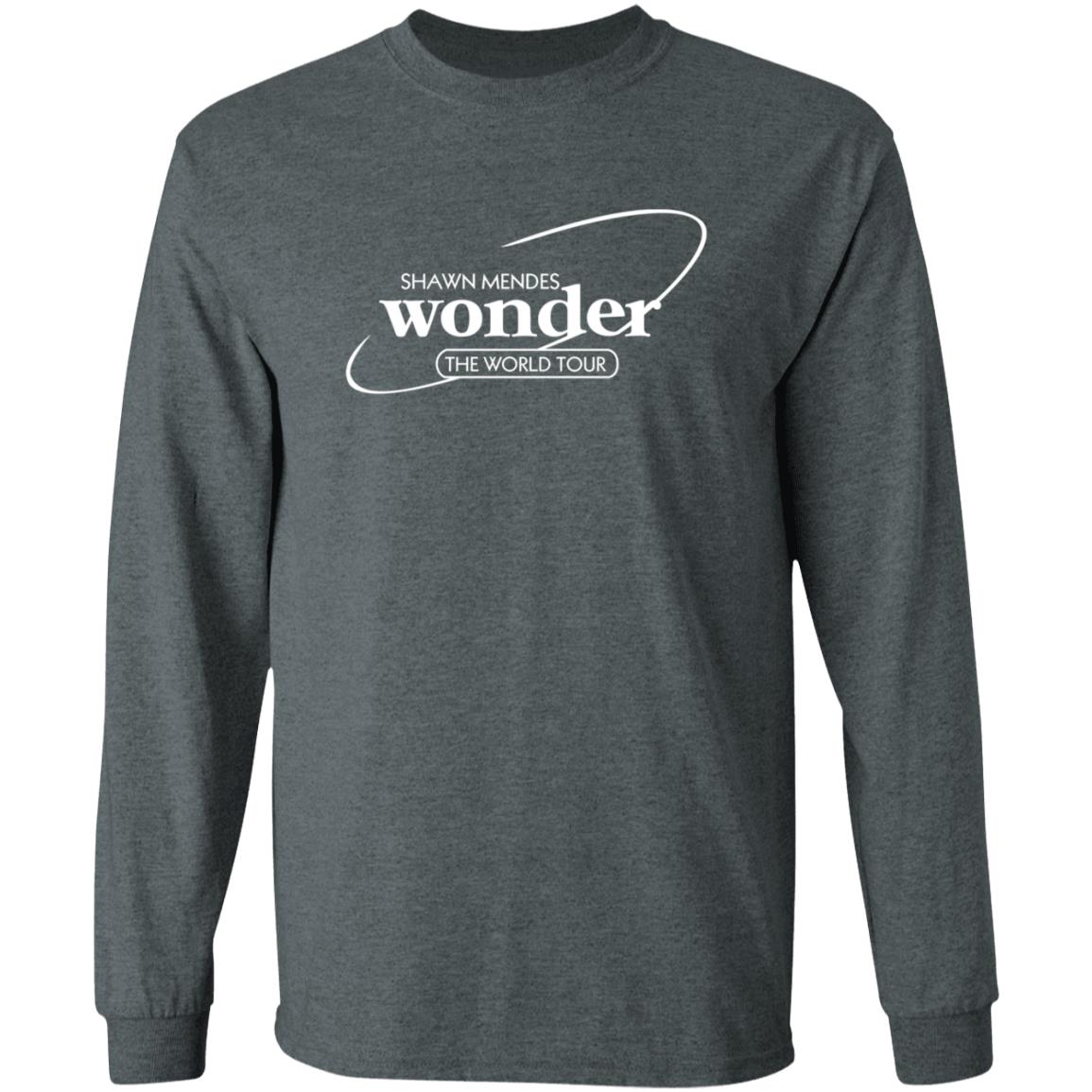 Shawn Mendes Wonder The World Tour Shirt Shawn Mendes Merch - Teechipus