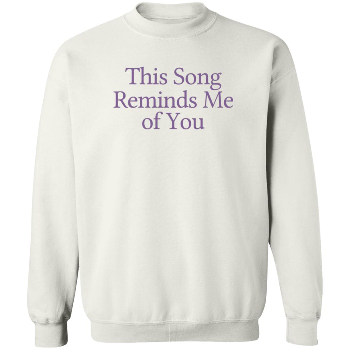 This Song Reminds Me Of You Shirt Lonely Ghost Merch - Teechipus