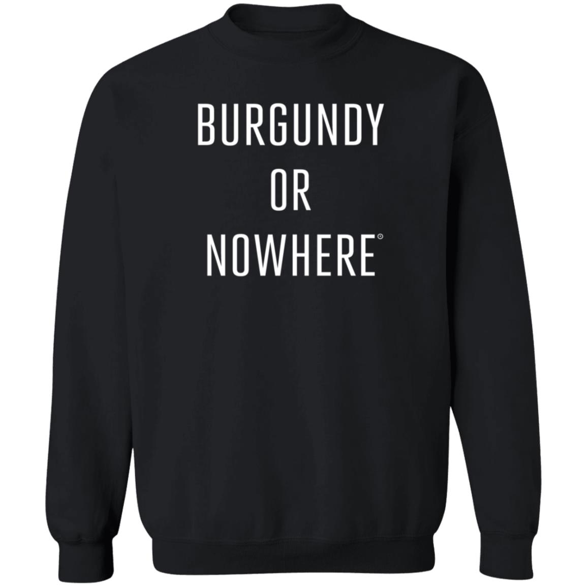 Knowlita X Verve Wine Burgundy Shirt Hoodie Sweatshirt Burgundy Or Nowhere Shirt Vervewine Store - Teechipus