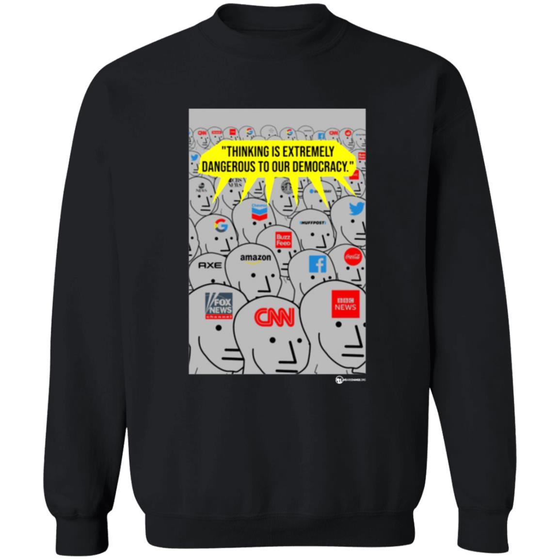 Thinking Is Dangerous Shirt Luke Rudkowski Thinking Is Dangerous Shirt Hoodie Sweatshirt - Teechipus