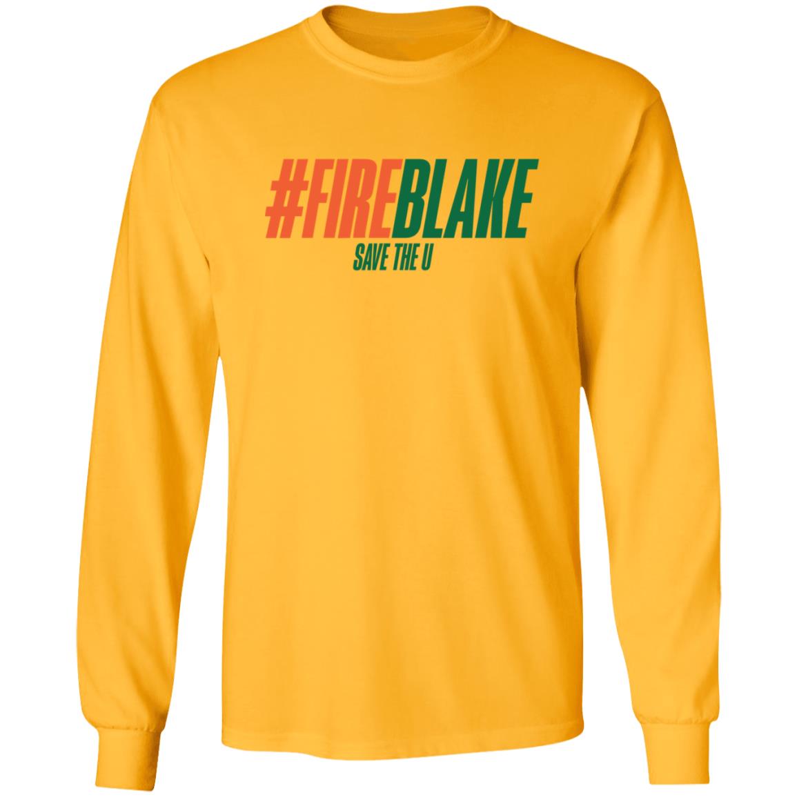 Fireblake Save The U Shirt Canes Corner Store Fireblake Save The U Shirt Hoodie Sweatshirt - Teechipus