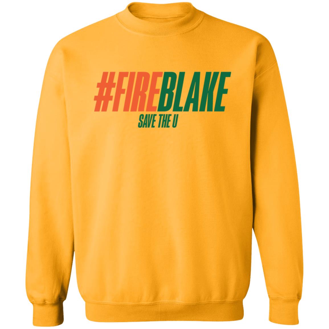 Fireblake Save The U Shirt Canes Corner Store Fireblake Save The U Shirt Hoodie Sweatshirt - Teechipus