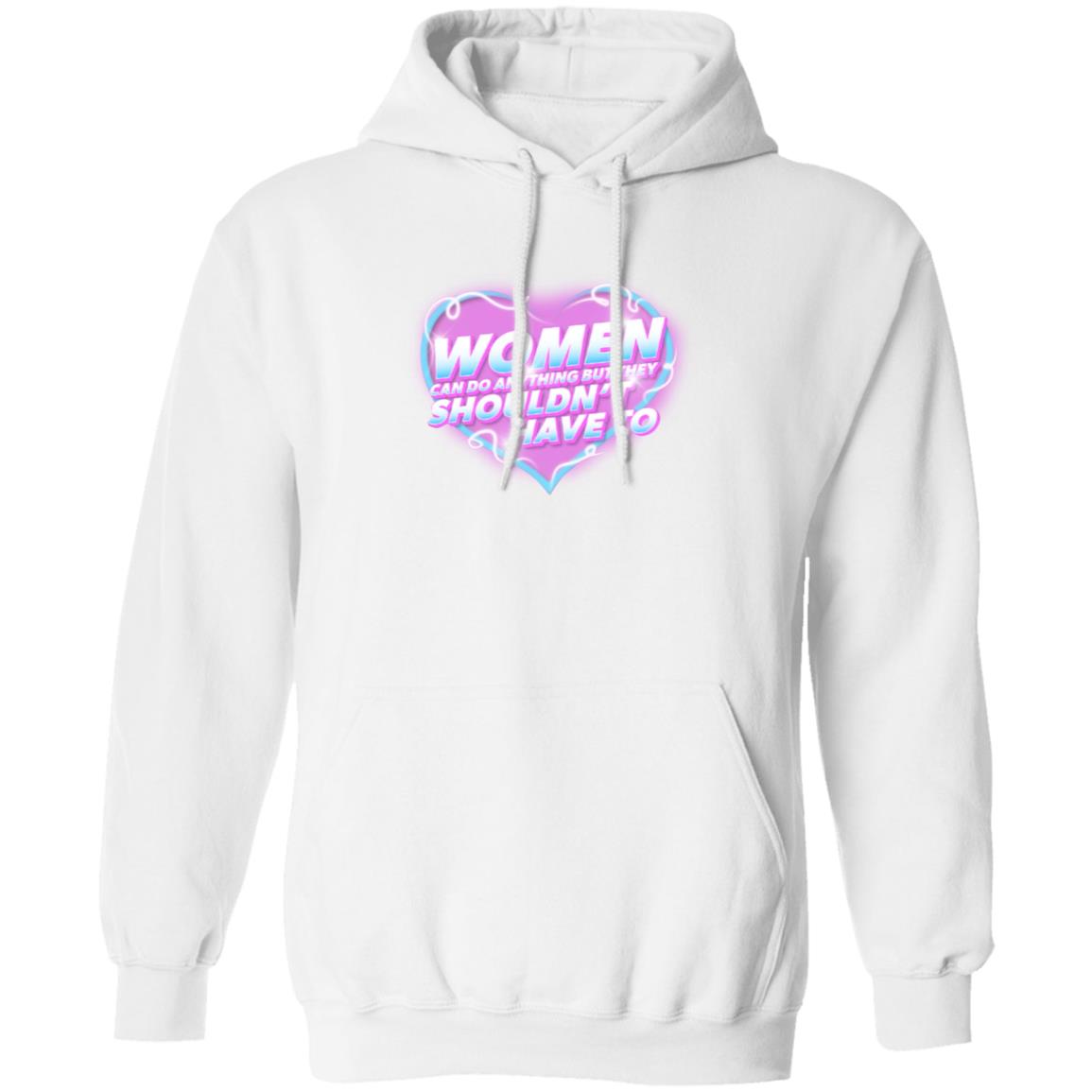 She Rates Dogs Merch Women Can Do Anything Lavender Hoodie - Teechipus
