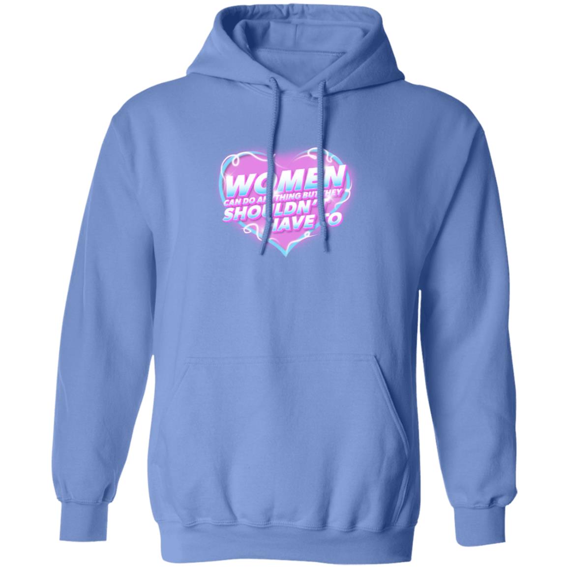 She Rates Dogs Merch Women Can Do Anything Lavender Hoodie - Teechipus