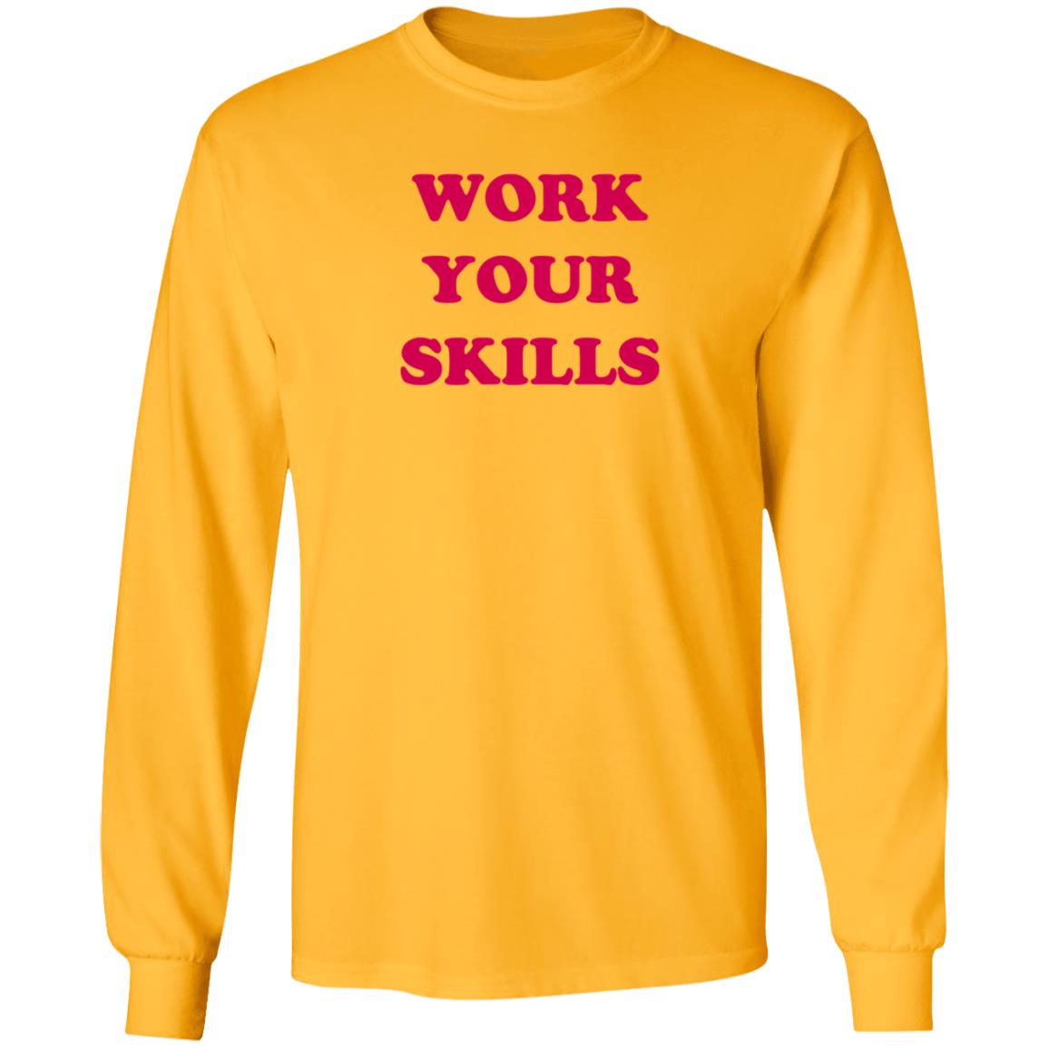 Work Your Skills Shirt Jon Heder Work Your Skills Shirt Hoodie - Teechipus