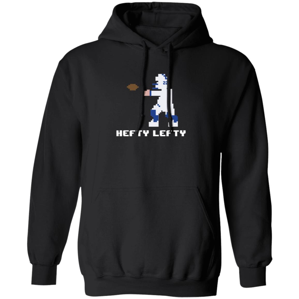 Throwboytees Shop Hefty Lefty Shirt Brandon Walker 8 Bit Hefty Lefty Shirt - Teechipus