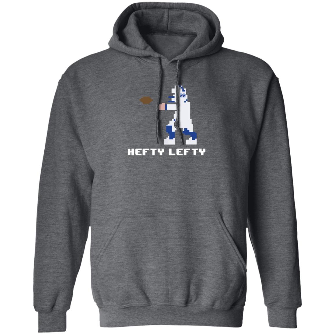 Throwboytees Shop Hefty Lefty Shirt Brandon Walker 8 Bit Hefty Lefty Shirt - Teechipus