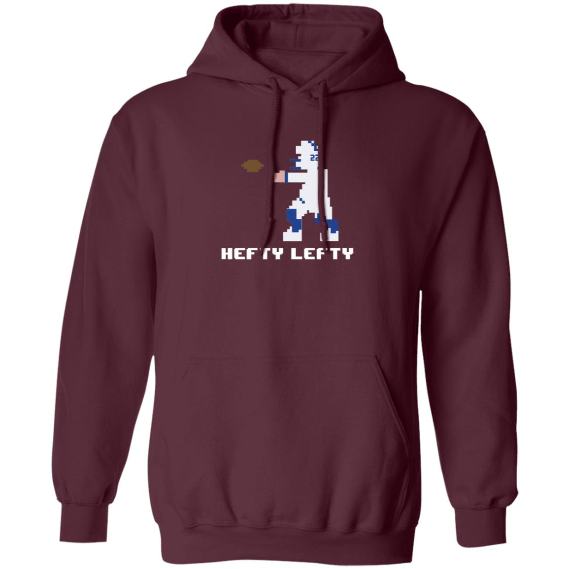 Throwboytees Shop Hefty Lefty Shirt Brandon Walker 8 Bit Hefty Lefty Shirt - Teechipus
