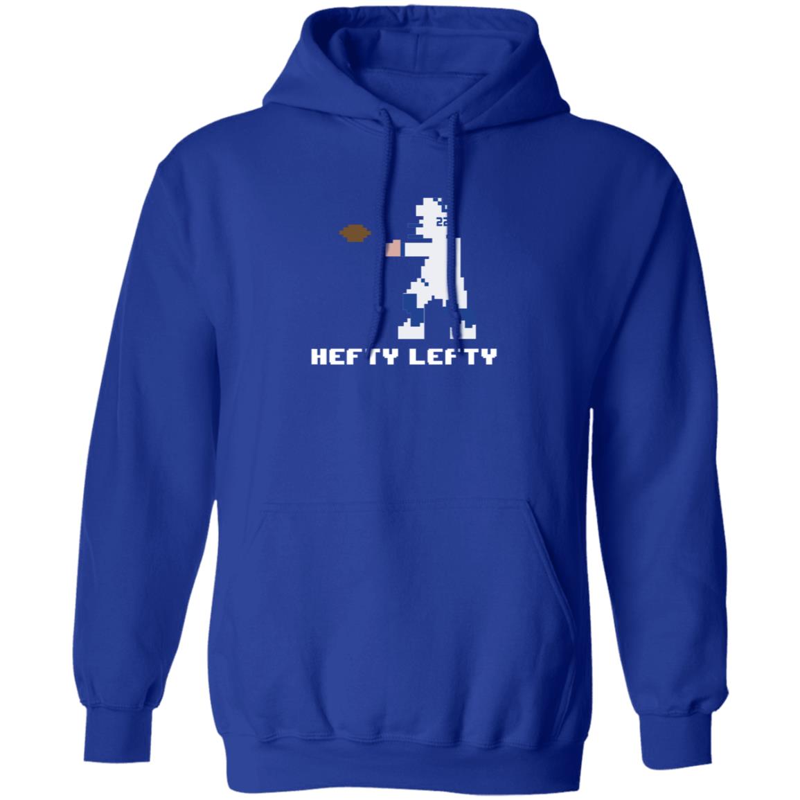 Throwboytees Shop Hefty Lefty Shirt Brandon Walker 8 Bit Hefty Lefty Shirt - Teechipus