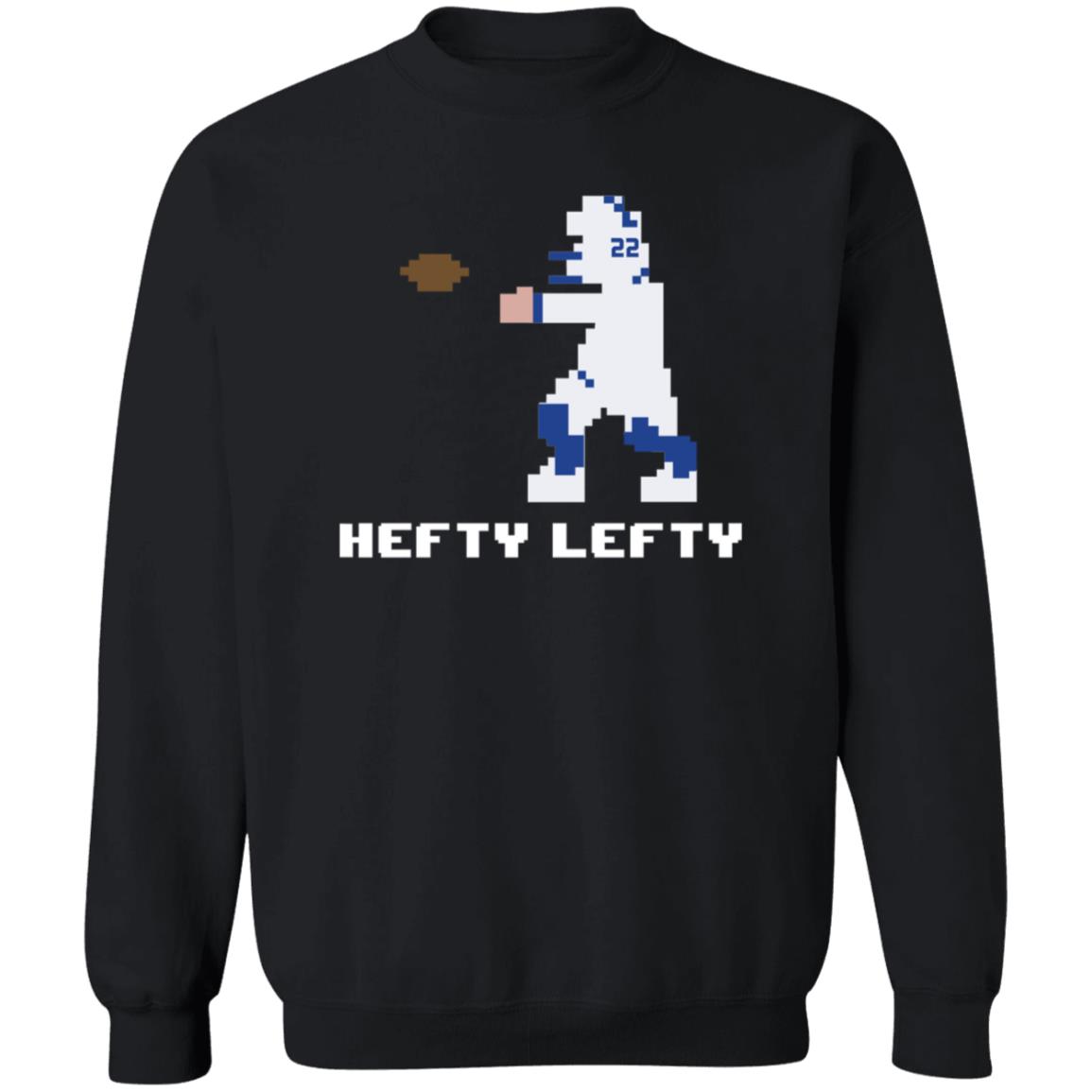Throwboytees Shop Hefty Lefty Shirt Brandon Walker 8 Bit Hefty Lefty Shirt - Teechipus